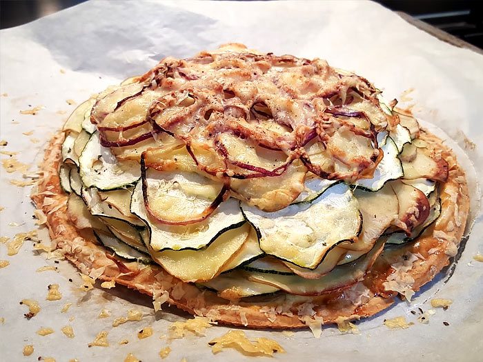 Een slappe aardappeltaart