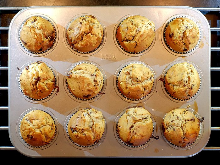 Afbeelding bij 'Overheerlijke chocolade-walnootmuffins'