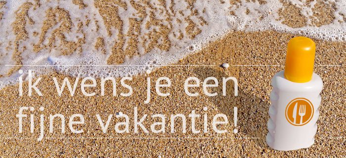 Kookidee tijdens de zomervakantie Kookidee tijdens de zomervakantie