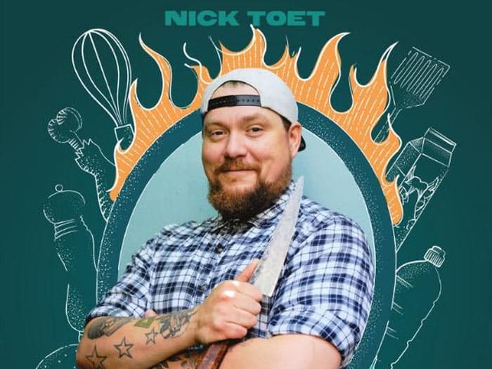 Eten met Nick van Nick Toet, op 1 in de Bruna kookboeken top 10